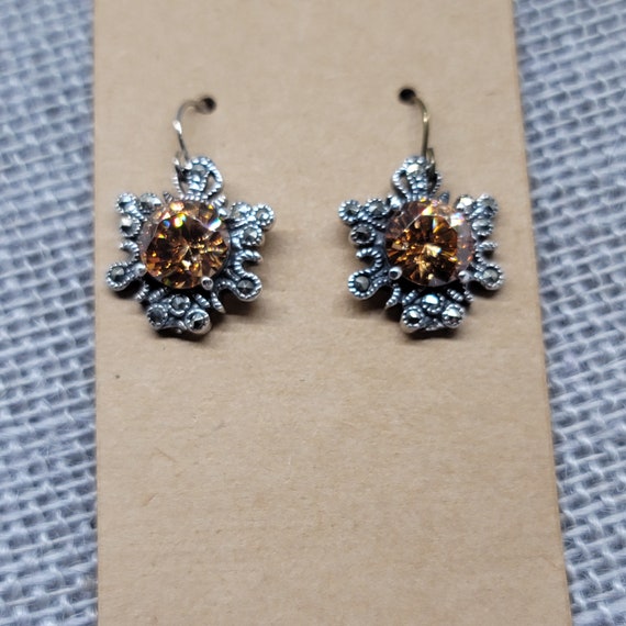 Gorgeous Swarovski Crystal Earrings - image 8