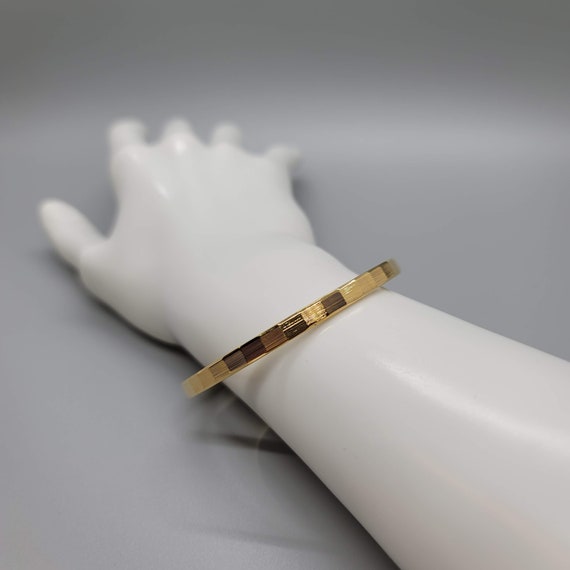 Ensemble Vintage MONET Bracelet Et Boucles D'oreilles Onyx Argenté - Occasion