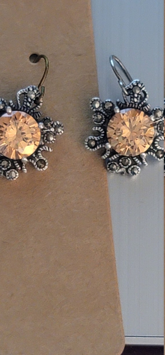 Gorgeous Swarovski Crystal Earrings - image 2