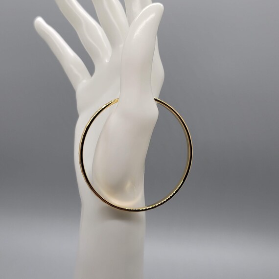 Bracelet Vintage En Métal Doré Signé GONTIE - Occasion - Style Rétro Élégant