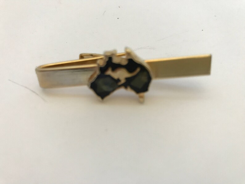 Australian tie clip kangaroo tie clip
