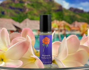 Plumeria Perfume - Tropical, Exotic Flower - Experience the transcendent scent of the lei flower! Frangipani Perfume