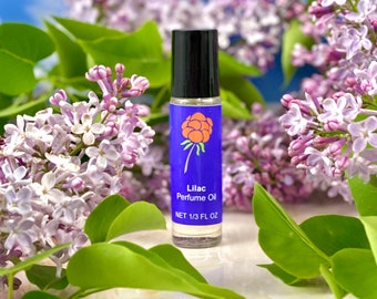 TRUE LILAC Perfume Oil - A Real, AUTHENTIC Lilac Fragrance For Your Skin or Hair! See Why Everyone Loves a Lilac!