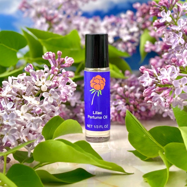 TRUE LILAC Perfume Oil - A Real, AUTHENTIC Lilac Fragrance For Your Skin or Hair! See Why Everyone Loves a Lilac!