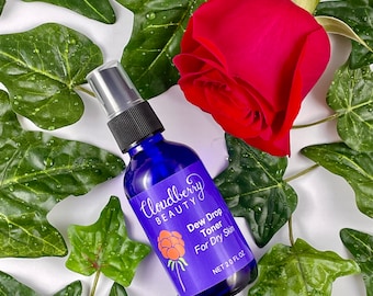 DRY SKIN Face SPRAY - Lavender, Rose, Essential Oil Blend - Use All Day Long for Soft, Supple Skin... Naturally!