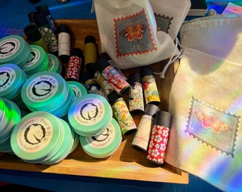 Lip Balm + Lotion Bar Travel Gift Set
