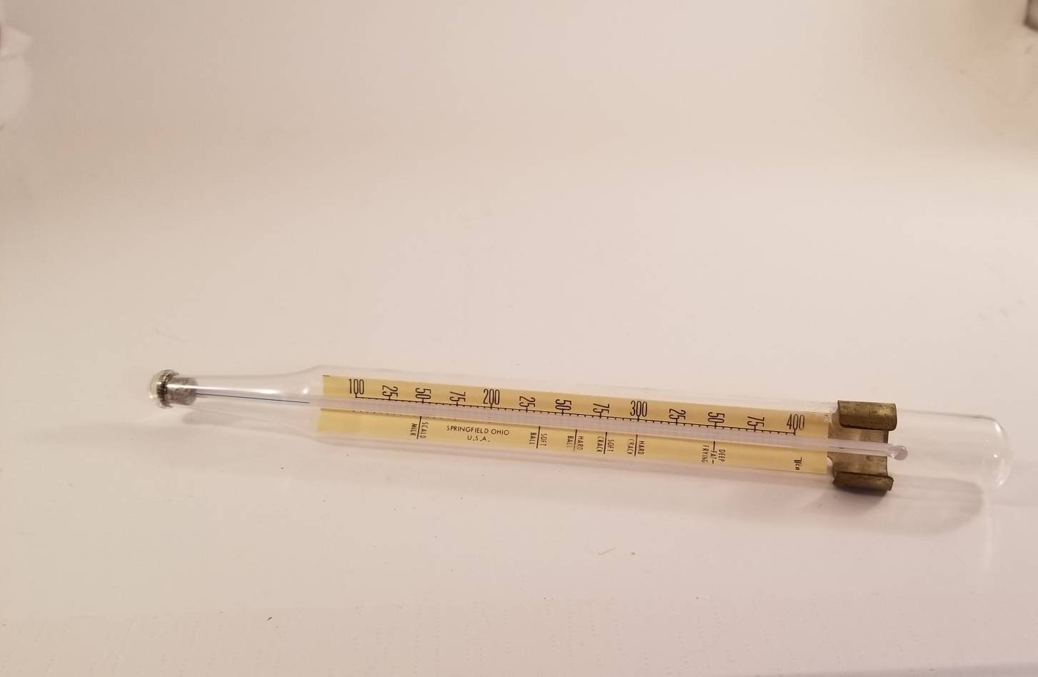 Glass Thermometer ~ 1ea ~ for soap, candle or candy making