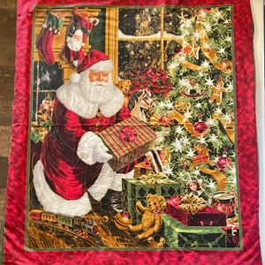 Santa Claus Handmade Panel