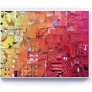 Time as Color | Yellow to Red | Print