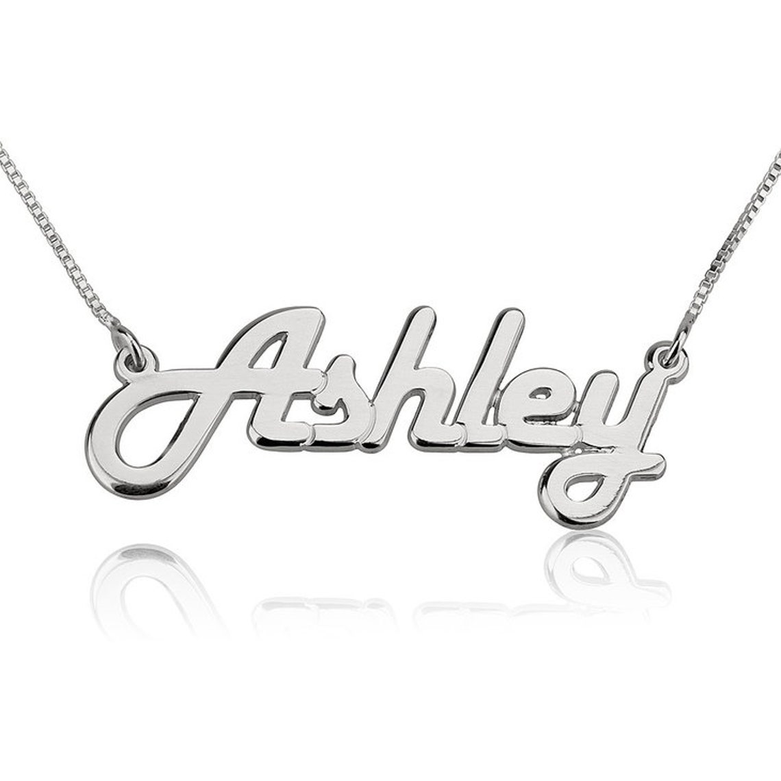 Etsy custom name necklace Clearance