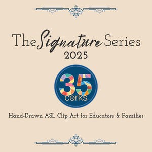 The Signature Series 2025 (Archived ASL Clip Art Illustrations) by 35 Corks Art Studio