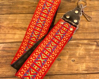 Vintage Colorful Woven Camera Strap