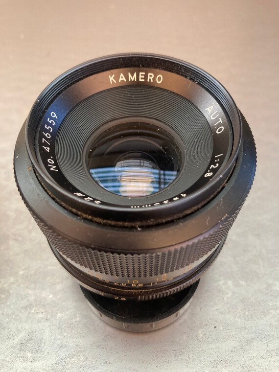 kominar 35mm f2.8 m42マウント Kamero 35mm F/2.8 M42 Mount Intermediate Wide Angle Lens - Etsy