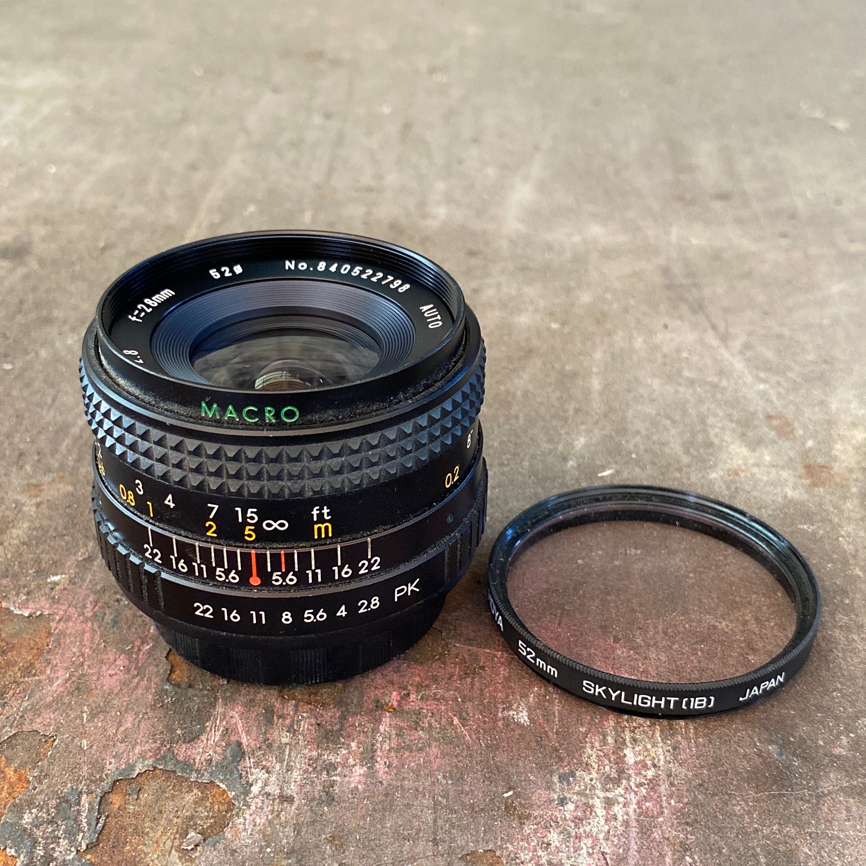 Sears Auto Multicoated 28mm F2.8 Wide Angle Lens PK Pentax Mount - Etsy