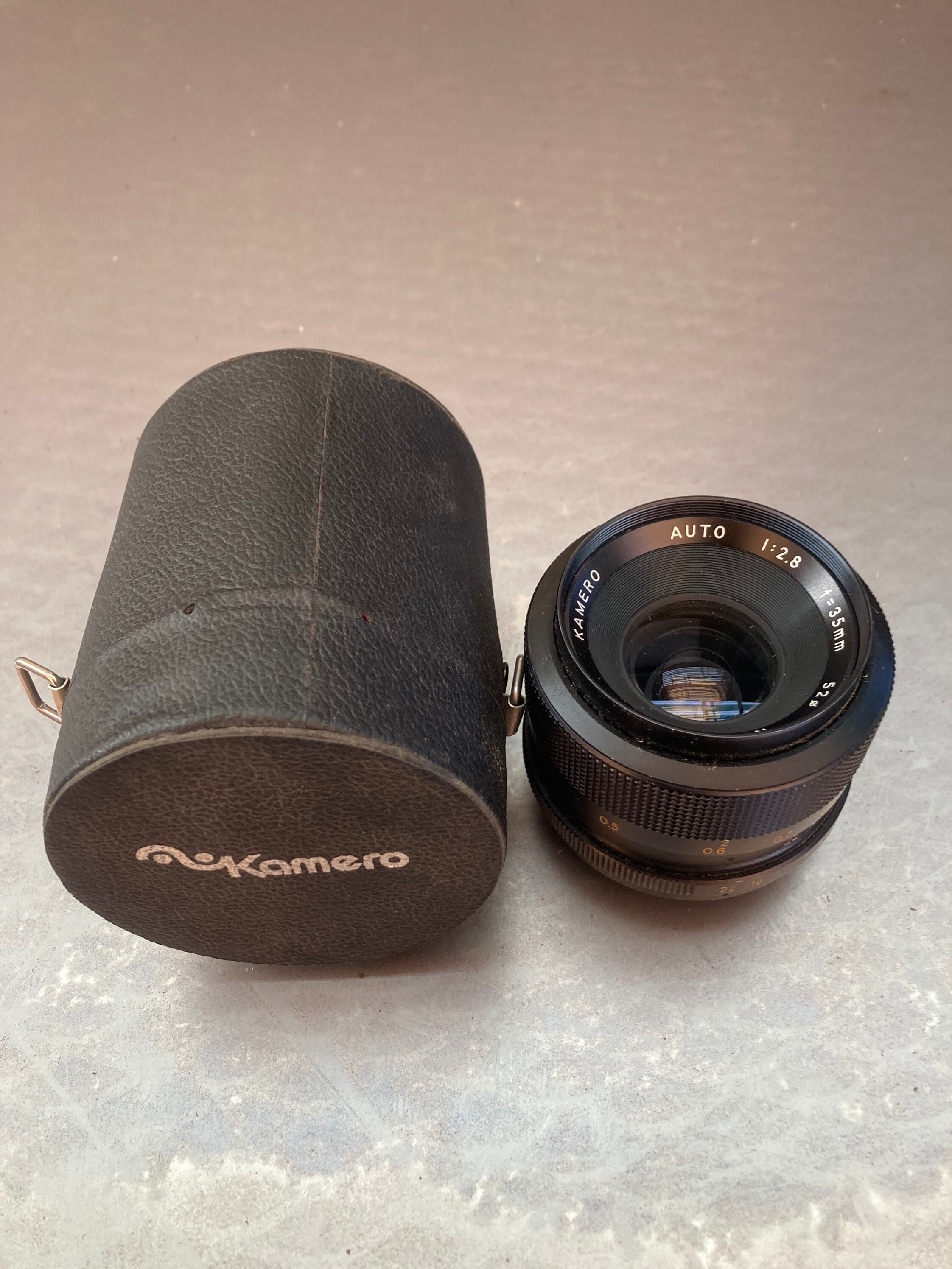 kominar 35mm f2.8 m42マウント Kamero 35mm F/2.8 M42 Mount Intermediate Wide Angle Lens - Etsy