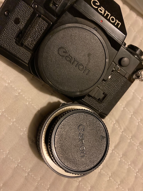 Lens UK Seller NEW Body /& Rear Lens Cap Set for Canon FD Mount SLR Film Camera