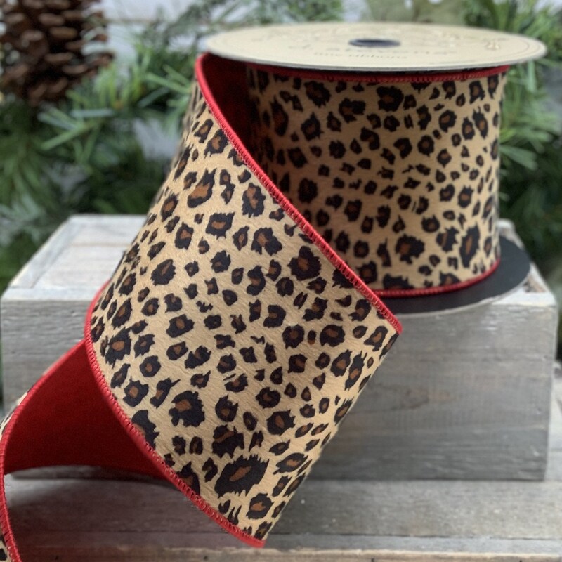 Leopard Ribbon - Etsy