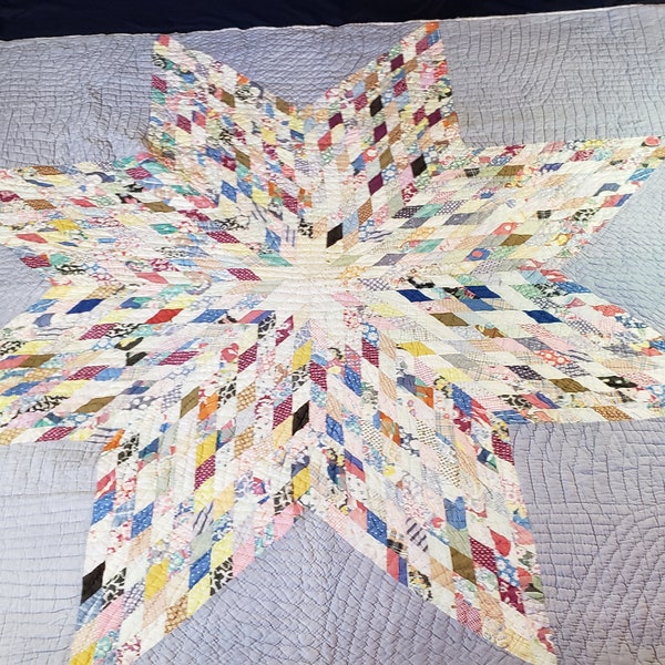 Texas Star Quilt Pattern Etsy