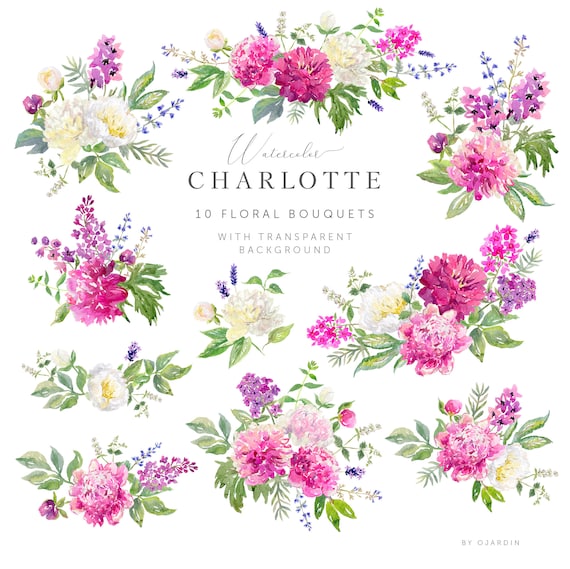 Flower Pink Clip Art | Mister Wallpapers