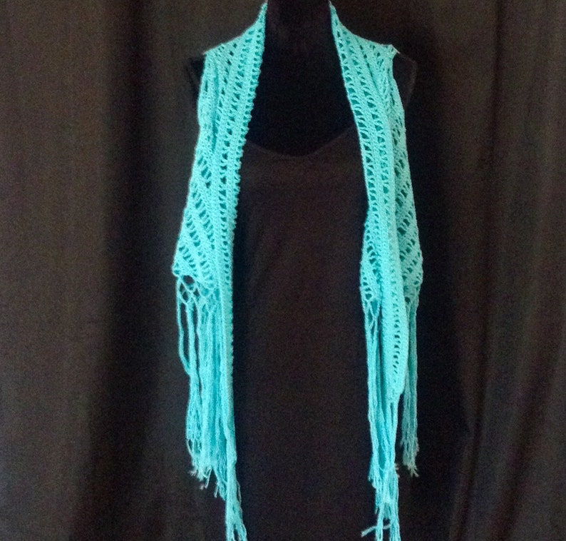 tuquoise Vest