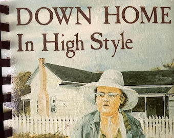 1986/DOTHAN ALABAMA/Down Home In High Style/ Recipes Going Back 4 Generations/Peanut Capital of the World/396 pg Plastic Comb