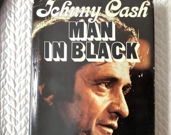 1975/FIRST EDITION/ His Own Story in His Own Words/ Lessons Shared Are Deeply Personal/ Johnny Cash Man In Black/ 244 pg Hardcover