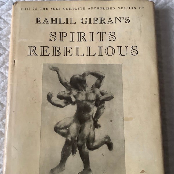 1980/ Four Fictional Parables/ Kahului Gibran-Author of The Prophet/ 139 page Hardcover