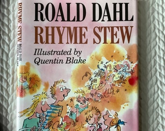 1990/ A DELICIOUS Treat of Humor & Social Satire/ Well-Known Fables and Tales turned into Silly Rhymes/79 pg Hardcover/ Roald Dahl