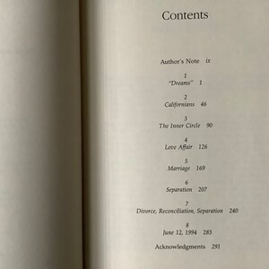 1995/ First Edition/ Intimate Untold Story of Nicole and O J Simpson