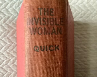 1924/Who was Virginia Hall? Once you read this book you will never forget her name/488 pg Hardcover/ The Invisible Woman/ Herbert Quick