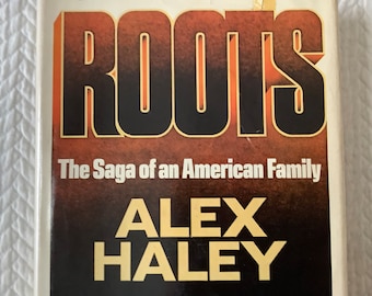 1976/KUNTA KINTE-18th century African slave/ 587 page Hardcover/ Roots The Saga of an American Family/ Alex Haley