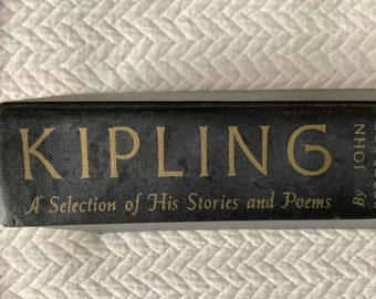 1956/ KIPLINGS Best in this Volume 1/ Jungle Book-Just So Stories/ 531 page Hardcover/ Collectible/A Selection of His Stories and Poems