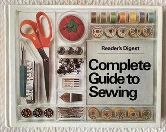 1976/ Third Printing/ Great reference for home sewing/Reader’s Digest/Detailed guide all aspects of sewing/ 528 page Oversize Hardcover