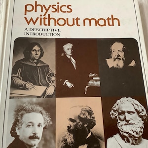1979/FIRST EDITION/ Verbal Description & Qualitative Reasoning/Theory of Relativity/Physics Without Math/ Gilbert Shapiro/351 pg Hardcover