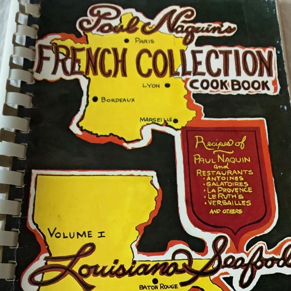 Louisiana Cookbook Etsy