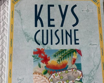 1991/CAYOS DE FLORIDA/Cocina de los Cayos/Tiburón-Lima de los Cayos-Ancas de rana/Instructivo y emocionante/Sabores de los Cayos de Florida/Linda Gassenheimer/254 págs. Tapa blanda