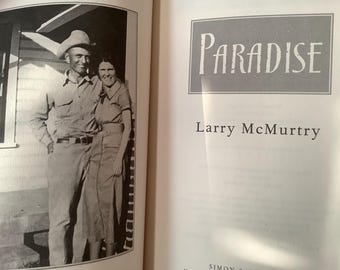 2001/La obra MÁS ORIGINAL y personal de McMurtry hasta la fecha/Reflexión sobre el matrimonio de sus padres/Paraíso/Larry McMurtry/159 páginas, tapa dura