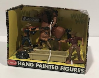 Toy lead soldier,Wild Bill Hickok,handpained,collectable,gift idea,decoration