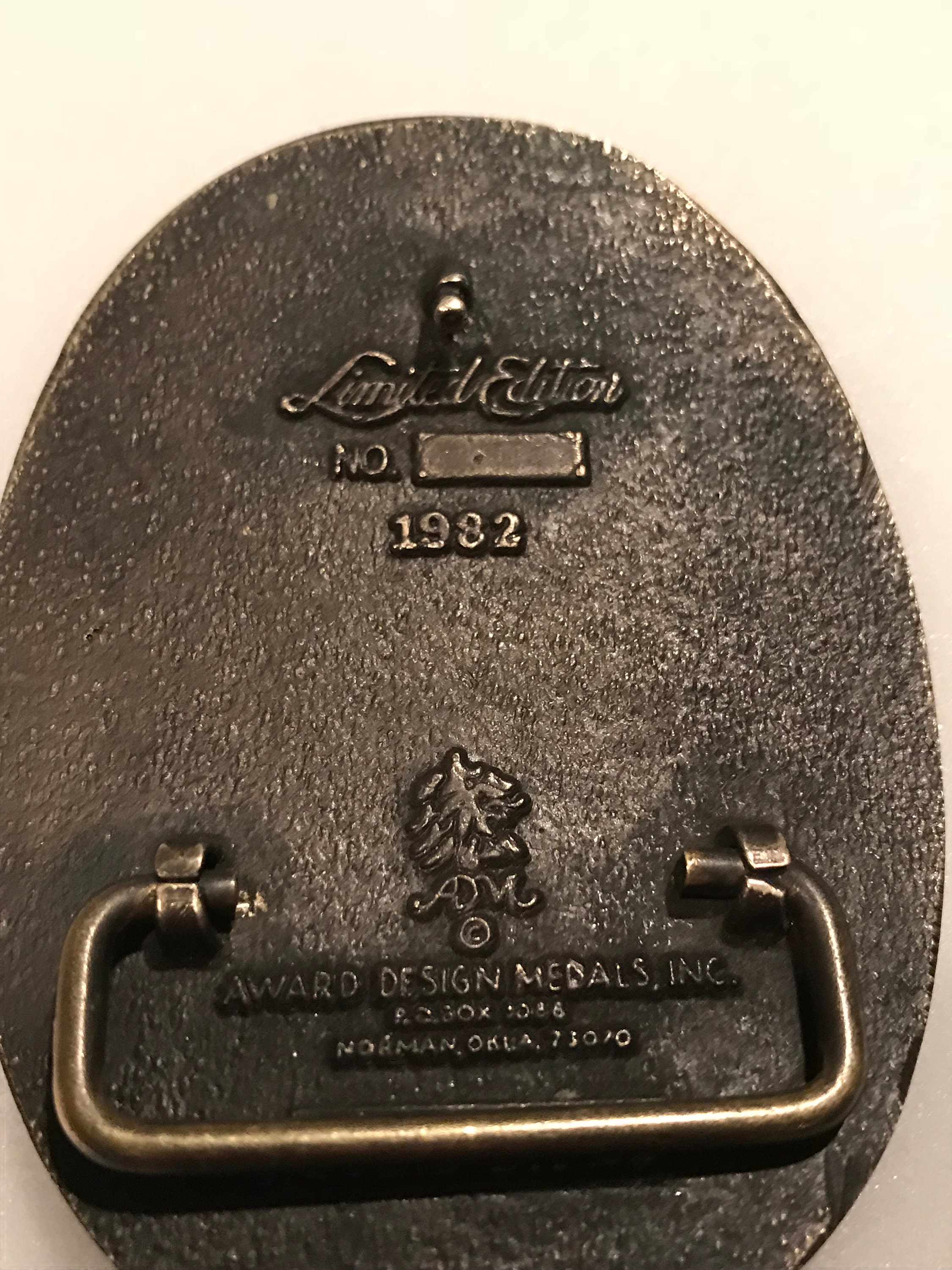 SALE Totco Brass Belt Buckle by Award Design Medals Limited - Etsy