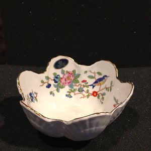 Aynsley Pembroke 5&quot; English Bone China Bowl.VINTAGE UNIQUE RARE