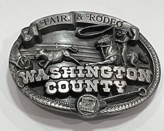 TEXAS ROADHOUSE Solid Pewter Belt Buckle NEW Vintage Unique  display picture 3