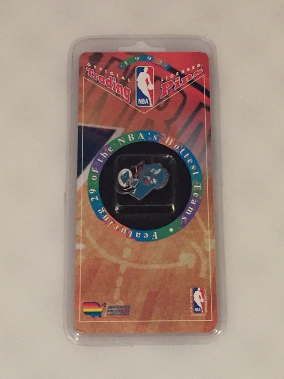 Charlotte Hornets NBA Trading Pin New Sealed. VINT