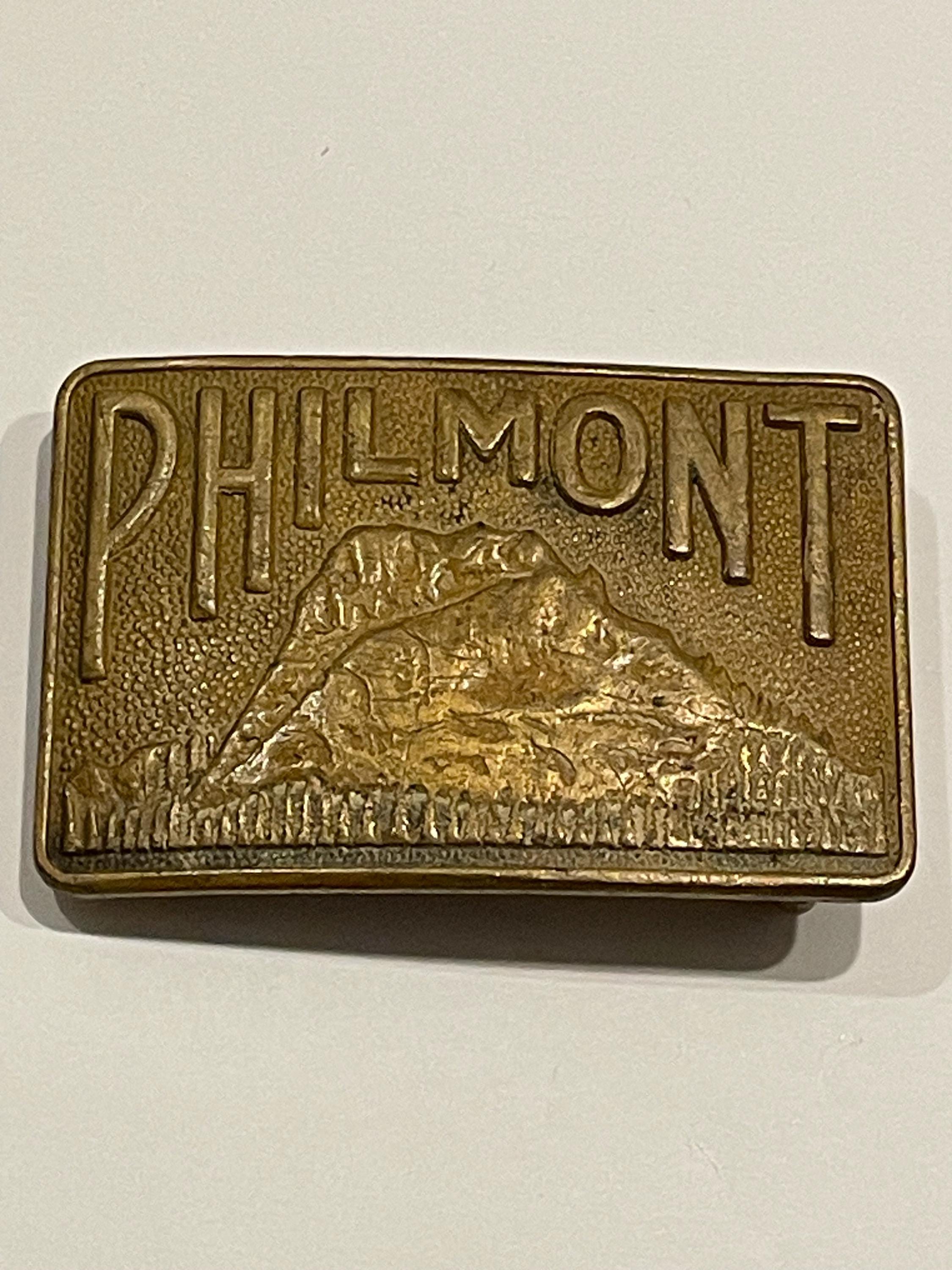vintageuniqierare Philmont Boy Scouts Brass Belt Buckle Vintage Unique Rare