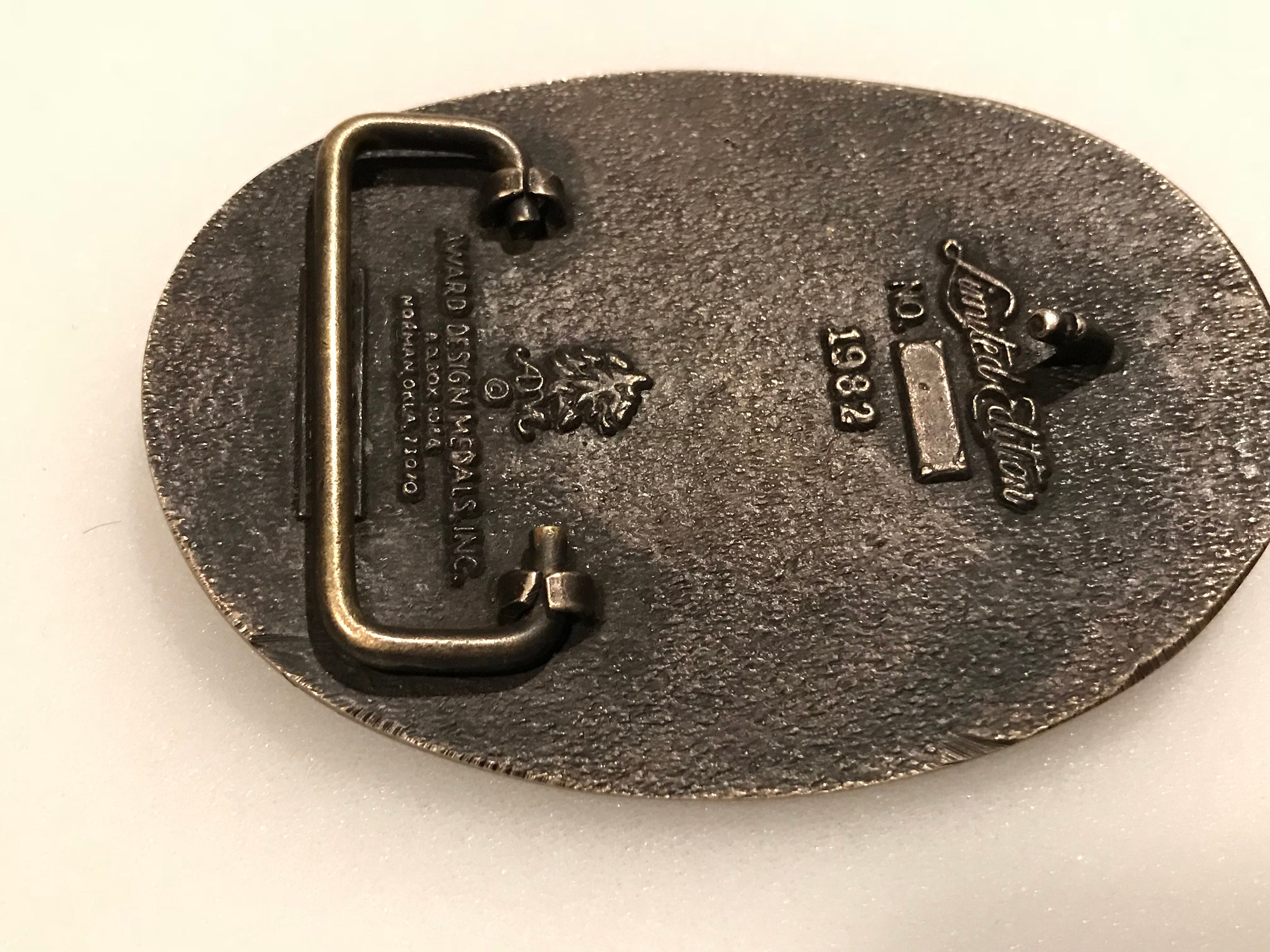 SALE Totco Brass Belt Buckle by Award Design Medals Limited - Etsy