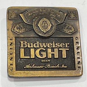 Budweiser Zippo - Etsy