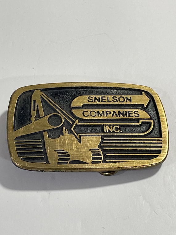 SNELSON COMPANIES INC Dyna Buckle Solid Brass Belt Buckle