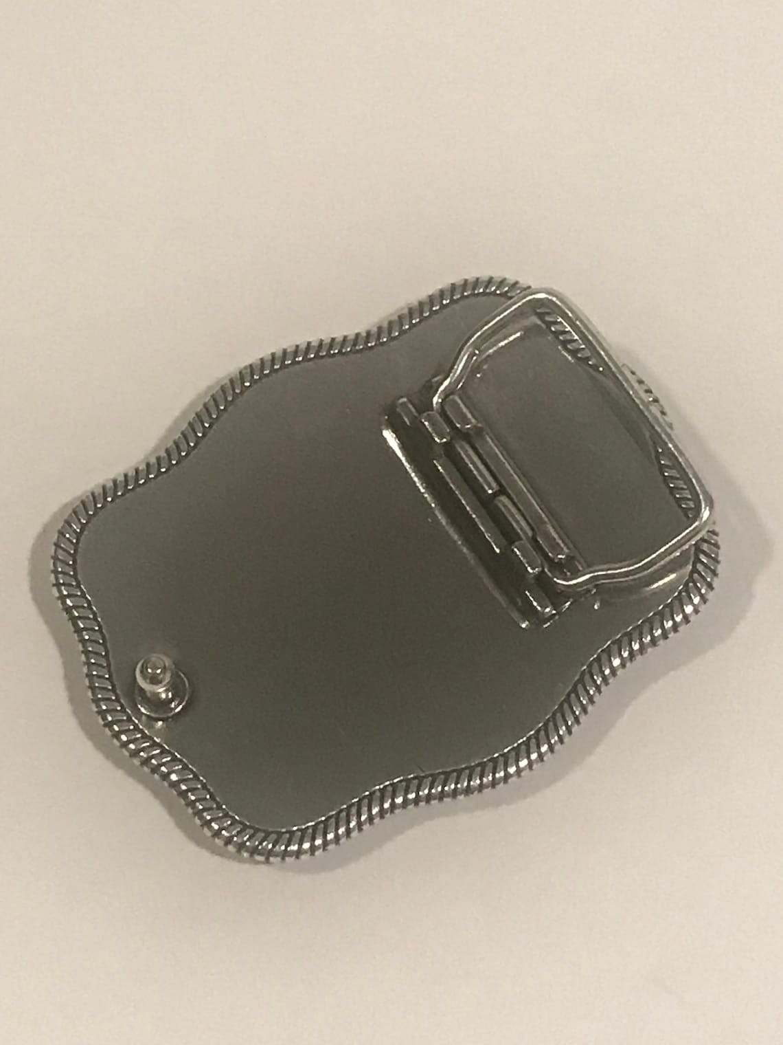 BUY ME Rodeo Champion Silver Tone Metal Belt Buckle