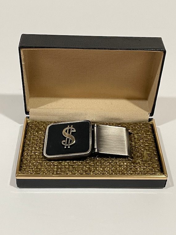 Dollar Sign Stainless Steel Money Clip with Origin