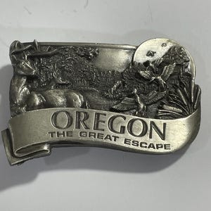 Oregon Belt Buckle - Etsy display picture 2