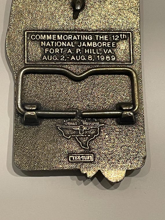 Accessories | Bsa 1993 National Scout Jamboree Metal Belt Buckle A Bridge To The Future Sb981 68364d157321b0da63944f74